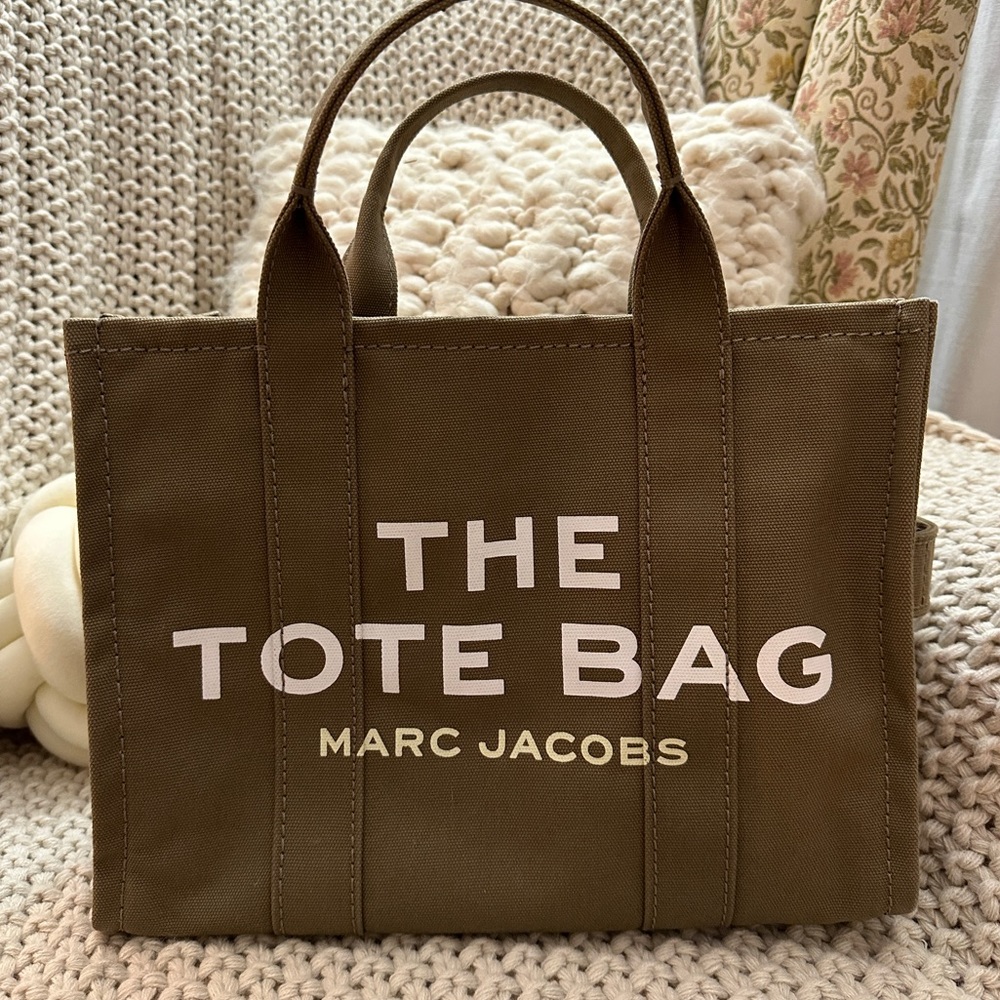 Marc Jacobs Medium Slate Green Tote Bag